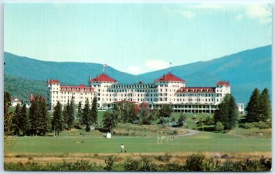 #ad Postcard The Mount Washington Hotel Bretton Woods New Hampshire $3.46