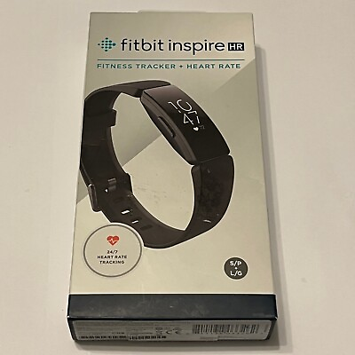 #ad Fitbit Inspire HR Fitness Activity Tracker Heart Rate Monitor FB413 Small Large $49.99