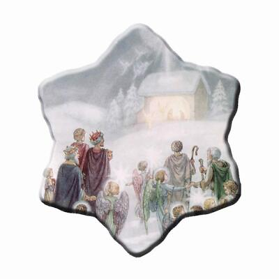 #ad Watercolor Christmas Pro Life Ornament Pack of 10 $45.00