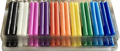 #ad Taper Spell Candles 40 Pcs Assorted Colors Use for Casting Chimes Spells $11.99