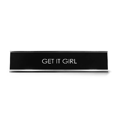 #ad Get It Girl Novelty Desk Sign $14.24