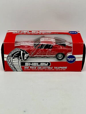 #ad 2005 Shelby One Piece Collectible Red Telephone Mustang Vintage Car Ford L@@K $14.99