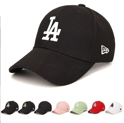 #ad HOT New York Los Angeles LA Dodgers Clean Up Hat Cap Baseball Sport Snapback Cap $13.96