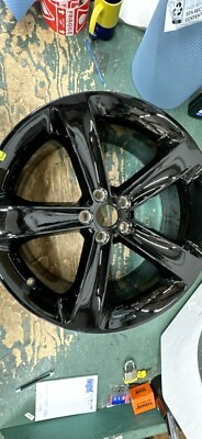 #ad 5PE92DX8ab Aluminum Black Rim Wheel 2014 Dodge challenger $386.99