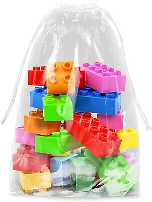 #ad 100 5x8 Double Drawstring Clear Poly Plastic Bags 2 MIL $21.12