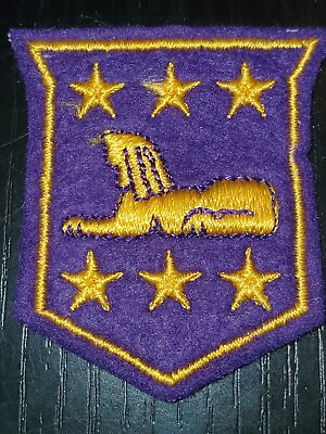#ad RARE WWII US Army Japanese Made Occupation Japan Intelligence Wool Patch L@@K $124.97