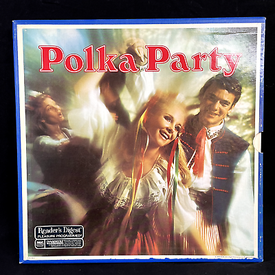 #ad Reader#x27;s Digest 1976 quot;Polka Partyquot; 6 Six Record Box Set Vinyl LP RCA Records $14.99