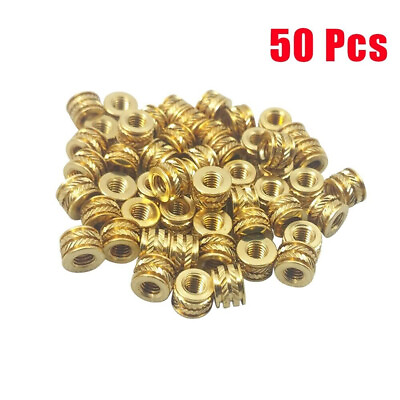 #ad 50x M2.5 2.5mm M2.5 0.4 Long Threaded Heat Set Screw Inserts for 3D Printing $2.99