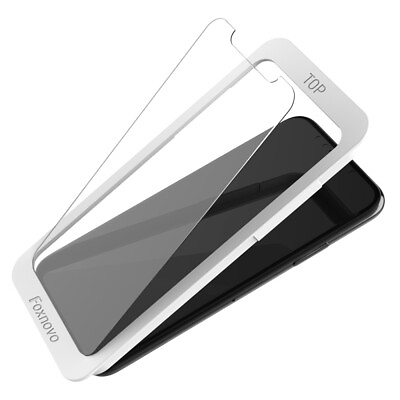 #ad D Rounded Edges Screen Protector Bump resistant Tempered Glass $8.92