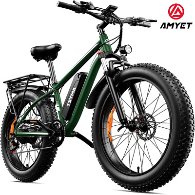 #ad Electric Bike 1000W Electric Bicycle 48V 15AH 26quot; Fat Tire Mountain e bike Adult $649.99