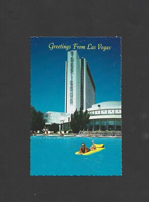 #ad Vintage Postcard Tropicana Hotel And Pool Las Vegas Strip Unposted $9.95