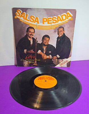 #ad La Suprema Corte Orquesta Salsa Pesada LP Vinyl 1991 Sonolux $60.00