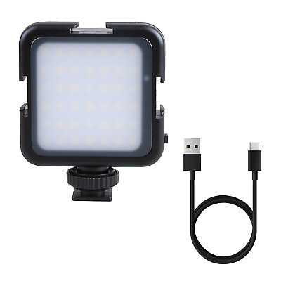 #ad Mini Rechargable LED Video Light Lamp for Canon Nikon Sony DSLR camera $15.99