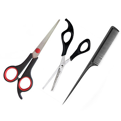 #ad Magik Professional Hair Cutting Scissors Shear Thinning Set Kit Free Gift Comb $5.99