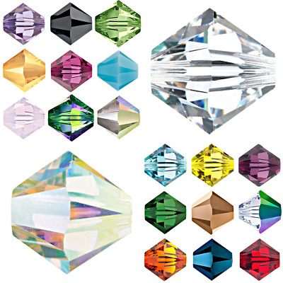#ad Swarovski 5328 XILION Crystal Bicone Beads Jewelry Making *U Pick Size amp; Color $13.33