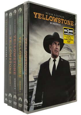 #ad Yellowstone Seasons 1 5 DVD The Complete Series Brand New amp; Sealed USA $26.99