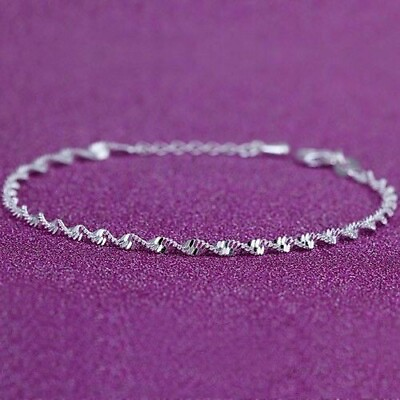 #ad Fashion Ankle Bracelet Women 925 Silver Anklet Foot Jewelry Chain Beach $7.99