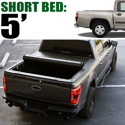 #ad TLAPS For 2004 2012 Colorado Canyon 5 Ft Low Profile Hard Roll Up Tonneau Cover $569.00