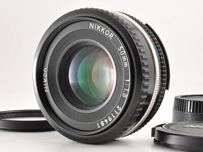 #ad Nikon Ai s Ais NIKKOR 50mm f 1.8 Pancake Standard Lens Near Mint from Japan $139.98