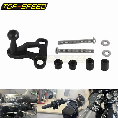 #ad 360° Motorcycle Handlebar Ball Tipped Phone Holder For Harley Road Glide 2015 $21.25