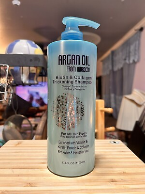 #ad Argan Oil From Morocco Biotin amp; Collagen Thickening Shampoo $28.45