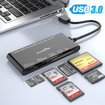 #ad 7 IN 1 USB 3.0 Memory Card Reader High Speed Adapter for Micro SD SDXC CF SDHC $16.48