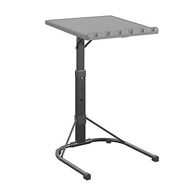#ad COSCO Multi Functional Personal Folding Activity Table Gray Adjustable Height $36.00