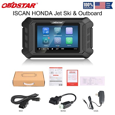 #ad OBDSTAR iScan For Honda Jet Ski amp; Outboard Intelligent Diagnostic Tablet Scanner $369.00