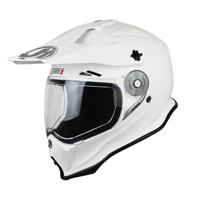 #ad JUST1 J14 SOLID CARBON HELMET WHITE MATTE SMALL S 607329028100003 MOTORCYCLE $75.00