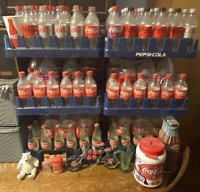 #ad Giant Lot Of Coke amp; Pepsi Memorbillia Over 350 Vintage And Modern Pieces $6000.00