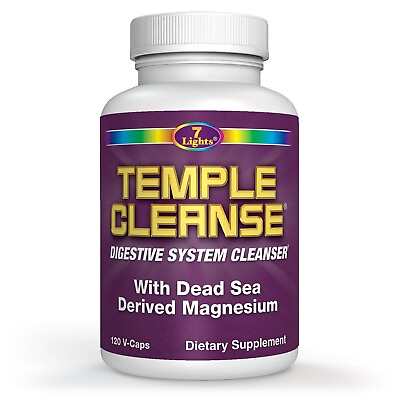 #ad 7 Lights Temple Cleanse 120 Capsules Magnesium 1 Count $52.49