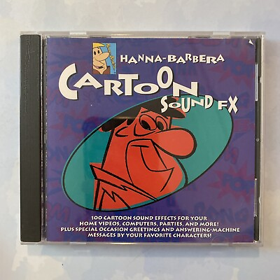 #ad PP HANNA BARBERA Cartoon Sound FX CD LIKE NEW CONDITION $7.99