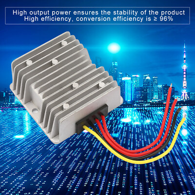 #ad AC12V DC12V Large Aluminum Shell AC DC Converter Power Supply Module Adapter 8A $22.95