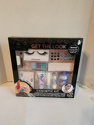 #ad Disney Princess The Little Mermaid Ariel Cosmetic Makeup Kit Get The Look New $9.99