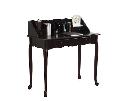 #ad Traditional Desk Solid Wood Dark Cherry 36L $255.57