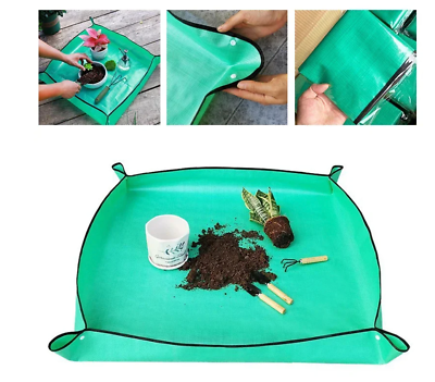 #ad Plant Repotting Mat for Indoor Plants Foldable Waterproof 26quot;x26quot; $8.49