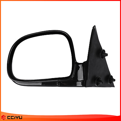 #ad #ad ?Left For 94 98 Chevy Blazer S10 GMC Jimmy S 15 Driver Side View Mirror Manual $23.99