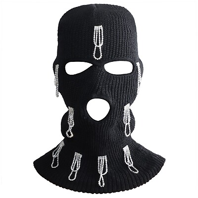 #ad Unisex Cover Warm Mask Skiing Face Stretchy Knitted Outdoor Wrap Well Balaclava $6.64