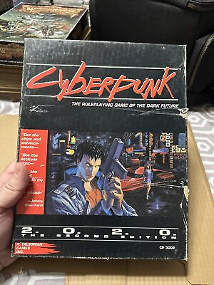 #ad Cyberpunk 2020 2nd Edition Box Set COMPLETE $125.00