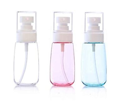 #ad 3 Pcs 100ml Plastic Airless Fine Mist Spray Bottles Refillable Travel Contai... $15.09