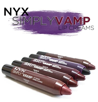 #ad NYX Simply Vamp Lip Cream CHOOSE YOUR SHADE FREE Shipping MS $6.99