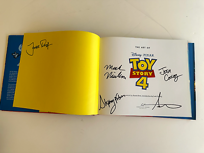 #ad SIGNED BY Annie Potts and 4 PIXAR Legends The Art of Toy Story 4 $149.99