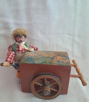 #ad Vintage Original Steiff Thoren#x27;s Small Hedgehog Music Box $35.00