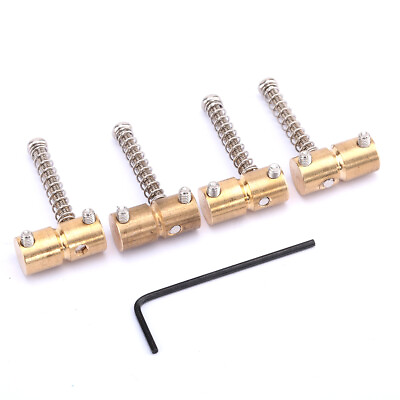 #ad Musiclily Pro 57mm Brass Bridge Saddle For 4 String Precision Jazz Bass Guitar $12.67