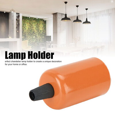 #ad Orange 2Pcs Retro Style E27 Ceiling Light Lamp Holder Base DIY Lighting $7.43