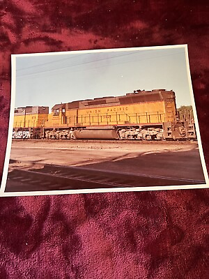 #ad COLOR PHOTOGRAH OF UNION PACIFIC ENGINE 3629 8X 10 $11.61
