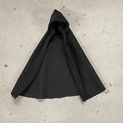 #ad SU LK BLK: 1 12 Wired Black Hooded Cape for 6quot; Star Wars Marvel Legends Figure $19.99