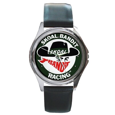 #ad Skoal Bandit Round Metal Watch $22.00