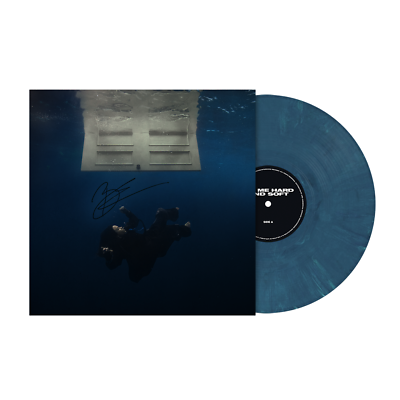 #ad Billie Eilish Hit Me Hard And Soft Signed Insert LP Blue Vinyl Exclusive PRESALE $99.99