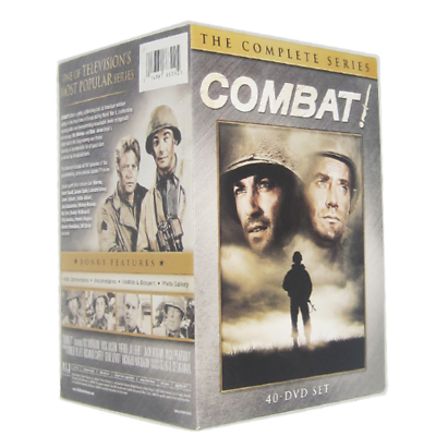 #ad COMBAT THE COMPLETE SERIES SEASONS 1 5 DVD 40 Disc Set New amp; Sealed $49.30